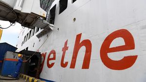 Potret Perawatan Kapal di Merak Saat Musim Mudik Lebaran