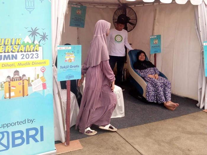 Posko BRI Mudik Bersama BUMN