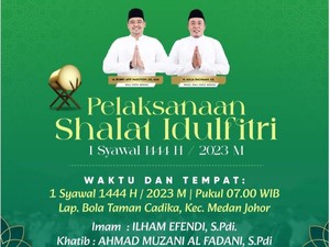 Walkot Bobby Akan Salat Idul Fitri di Taman Cadika Medan