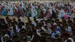 Potret Salat Idul Fitri di Berbagai Negara