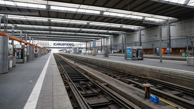 Stasiun di Munich Jerman Kosong Imbas Pegawai Kereta Mogok Kerja