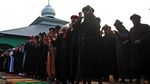 Suasana Salat Idul Fitri Jemaah An-Nadzir di Gowa