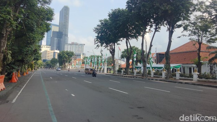 Surabaya sepi ditinggal mudik Surabaya sepi ditinggal mudik