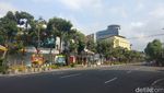 Potret Sepinya Surabaya Ditinggal Mudik
