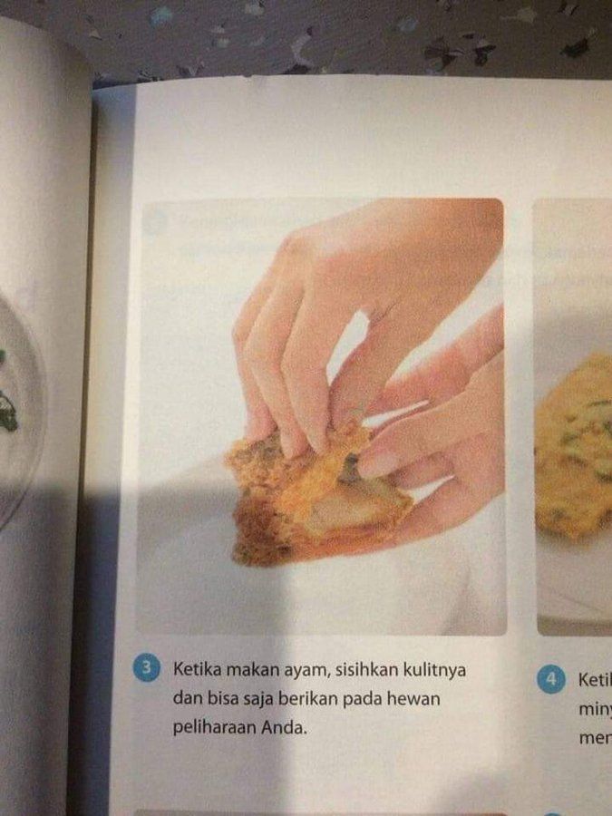 Tutorial Makan Ayam Goreng Ini, Bikin Penggemar Kulit Ayam Emosi