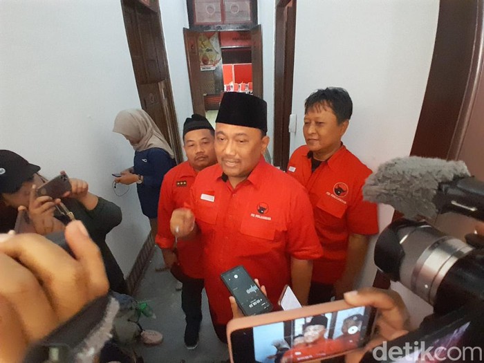 Wakil Ketua DPD PDIP Jateng, Alwin Basri di Panti Marhaen, Semarang, Jumat (21/4/2023).