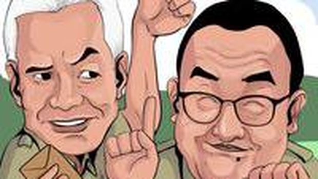 anies vs ganjar