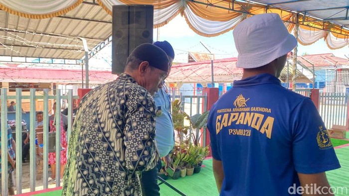 Beddu (67), narapida kasus pembunuhan yang mendapatkan remisi tertinggi.