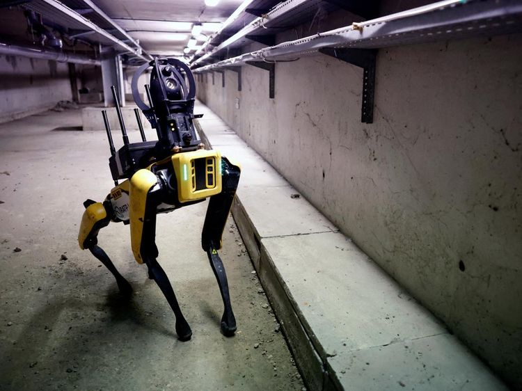 Canggih! Ini Anjing Robot yang Bantu Perbaikan Kereta Metro di Paris
