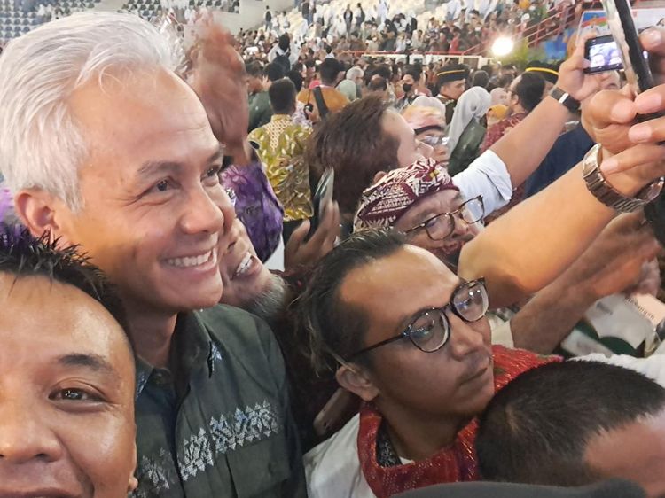 Ini Foto-foto Ganjar Pranowo saat Berkunjung ke Sumut