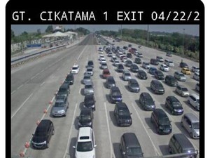 GT Cikampek Utama Lancar Jaya di Hari Pertama Lebaran