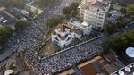 Indahnya Toleransi, Umat Islam Salat Idul Fitri di Sekitar Gereja Koinonia