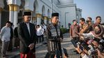 Jokowi dan Ganjar Salat Idul Fitri Bareng di Masjid Syeikh Zayed