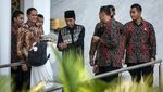 Jokowi dan Ganjar Salat Idul Fitri Bareng di Masjid Syeikh Zayed