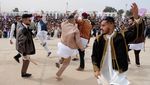 Karnaval Semarakkan Idul Fitri di Libya