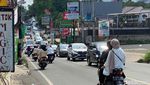 Potret Panjang Macet di Jalan Raya Sawangan-Jalan Mochtar Depok