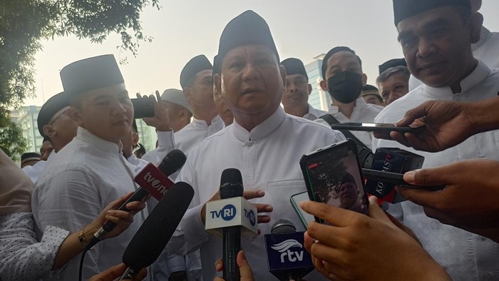 Ketum Partai Gerindra Prabowo Subianto.