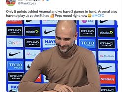 Meme Arsenal Kembali Imbang, City Kegirangan