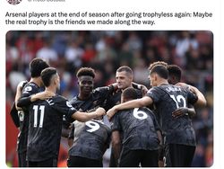 Meme Arsenal Kembali Imbang, City Kegirangan