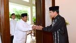 Potret Senyum Jokowi dan Prabowo saat Silaturahmi Lebaran di Solo