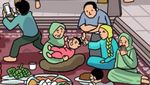 Ramainya Lebaran di Postingan Jokowi: Oyen Jadi Mr Bean hingga Baju Gorden