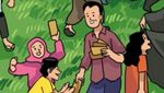 Ramainya Lebaran di Postingan Jokowi: Oyen Jadi Mr Bean hingga Baju Gorden