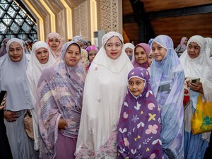 Puan Ajak Masyarakat Sambut Lebaran dengan Hati Gembira