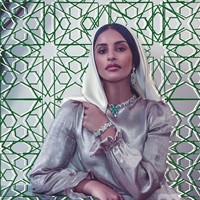 Putri Loulwa juga kerap muncul dalam majalah fashion, yang terbaru Hia.Foto: Instagram