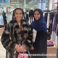 Karenanya, Putri Loulwa juga sering bertemu dengan para pesohor, termasuk pacar Cristiano Ronaldo, Georgina Rodriguez.Foto: Instagram