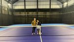8 Penampakan Lapangan Tenis Raffi Ahmad yang Dibangun di Samping Rumah