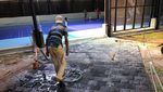 8 Penampakan Lapangan Tenis Raffi Ahmad yang Dibangun di Samping Rumah