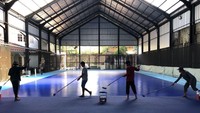 Kini lapangan itu sudah selesai dibangun. Foto: instagram