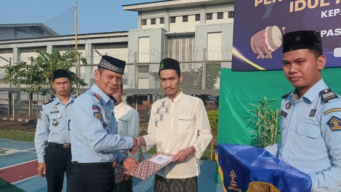 Ratusan narapidina Lapas Gunung Sindur Bogor dapat remisi Lebaran (dok.istimewa)