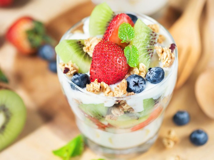 Resep Salad Buah Saus Yogurt