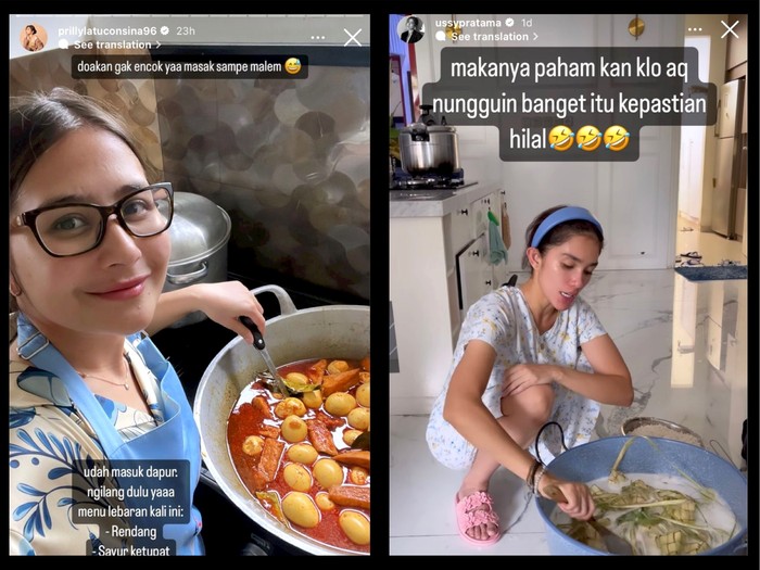 Selamat Lebaran! 5 Artis Ini Santap Hidangan Istimewa Hari Raya