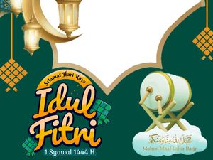 160 Twibbon Lebaran 2023 Cocok Untuk Rayakan Idul Fitri 1444 H