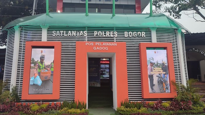 Ada Stadion Pakansari Mini di Simpang Gadog, Bisa Dipakai Istirahat (Rizky/detikcom)