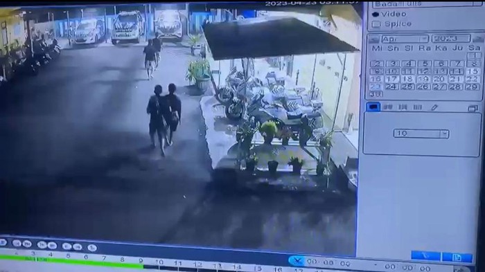 Aksi 6 tahanan Polres Tapin Kalsel kabur dari Rutan. Agus Suprapto/detikcom