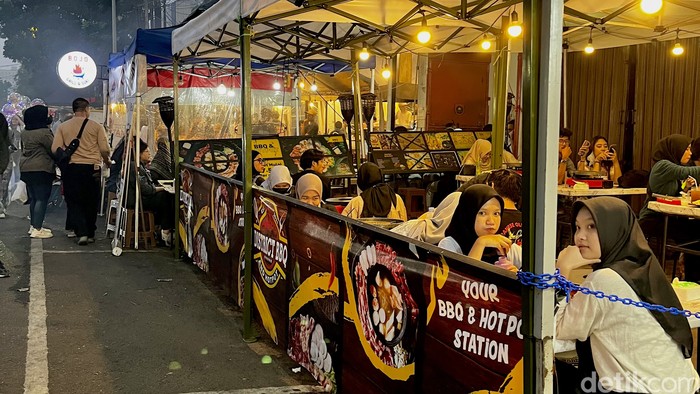 Barbequan di lengkong Culinary Night Bandung