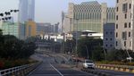 Ditinggal Mudik, Jalan Protokol Jakarta Sepi