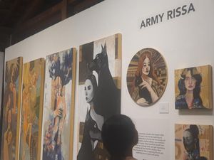 Empat Pelukis Surealis Gelar Pameran Stigma, Lukisan Termahal Rp 18 Juta
