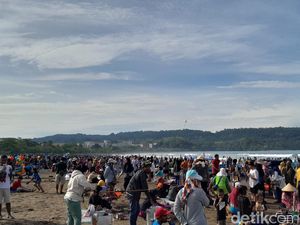 Hari Kedua Lebaran 2023, 15 Ribu Wisatawan Masuk Pantai Pangandaran