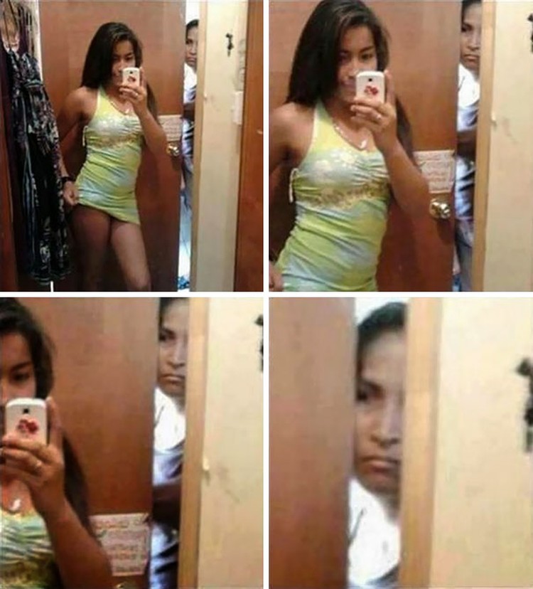 Penampakan di foto selfie