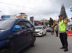 Lalu Lintas Jalur Medan-Karo Padat, Ini Titik-titiknya