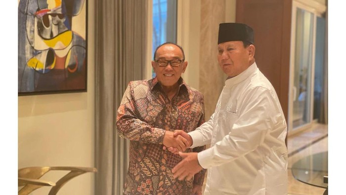 Prabowo sowan ke rumah Ical (dok IG Prabowo)