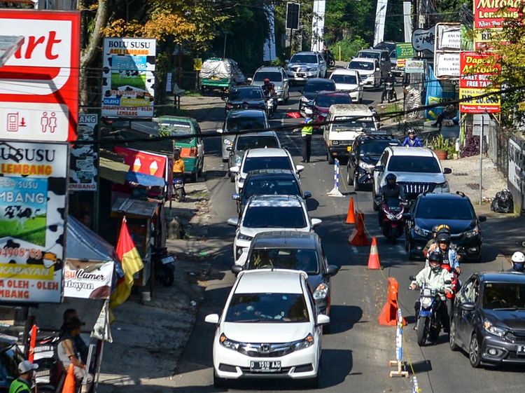 Sistem Satu Arah Diterapkan di Kawasan Wisata Lembang