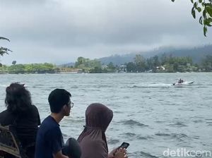 Membludak! Telaga Sarangan Diserbu Pengunjung, Kendaraan Antre 500 Meter