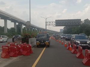 Antisipasi Macet, Contraflow Diterapkan di Tol Jagorawi Arah Jakarta