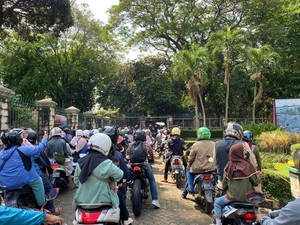 Ragunan Mulai Diserbu Pengunjung di Hari Kedua Lebaran