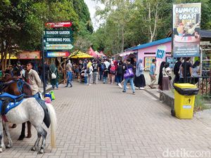 H+1 Lebaran, Wisatawan Serbu Objek Wisata di Lembang dan Cianjur